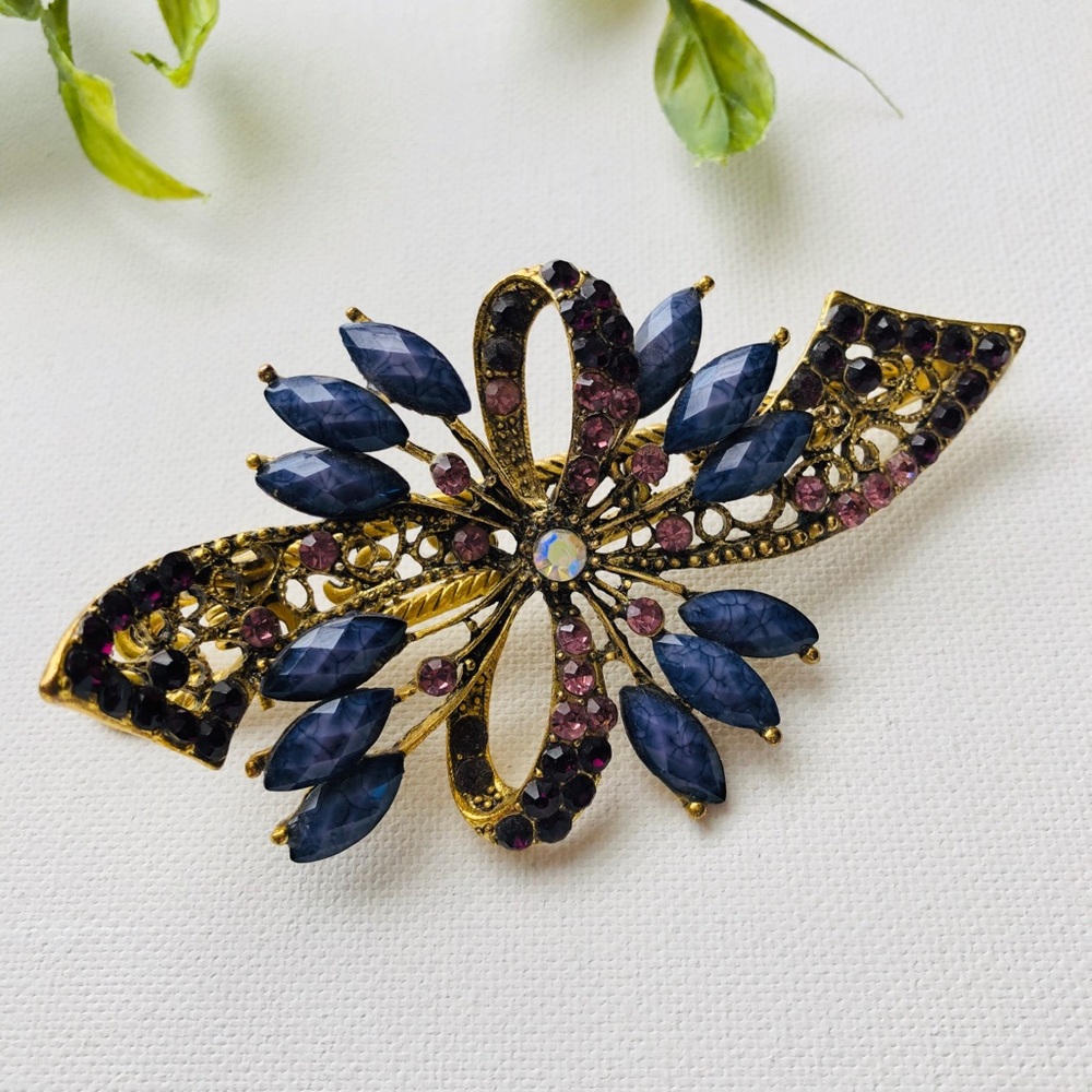 Jeweled Hair Clip- Beautiful-
